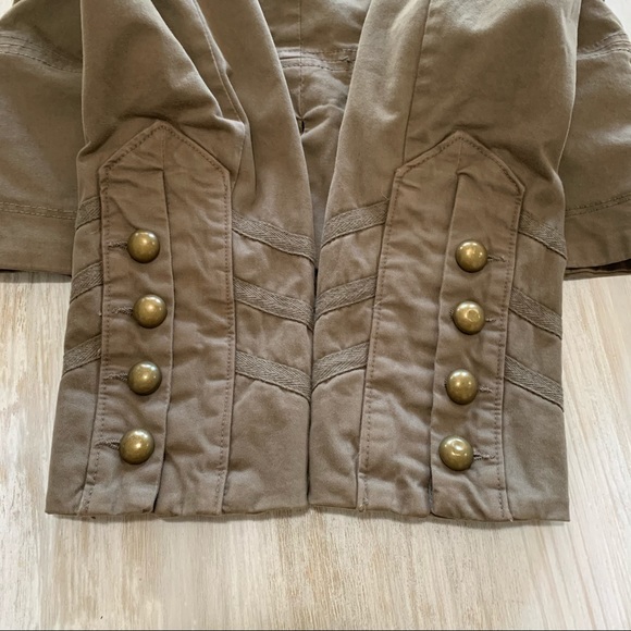 WILLOW AND CLAY | olive green jacket size large - Picture 7 of 13